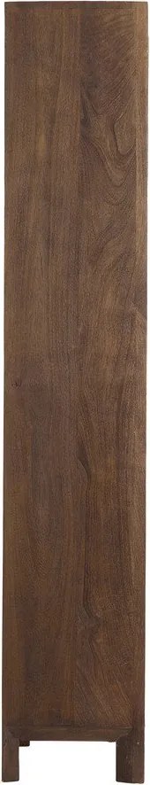 Regał z litego drewna mango 48x190 cm Sondrio – Light &amp; Living