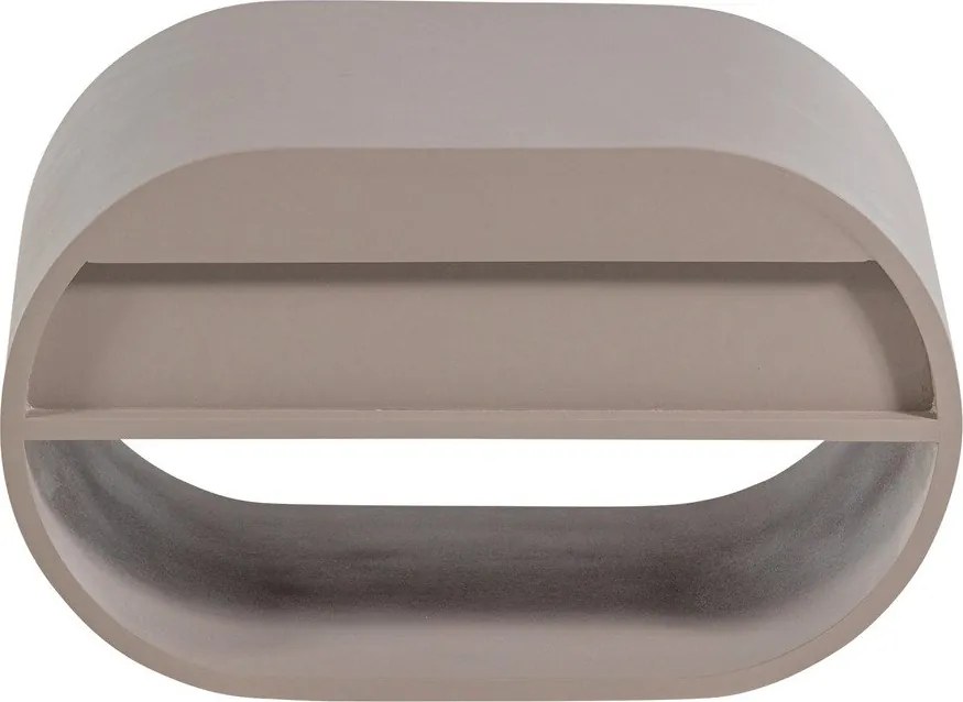 Szarobeżowa wielopoziomowa półka 39 cm Momo – WOOOD