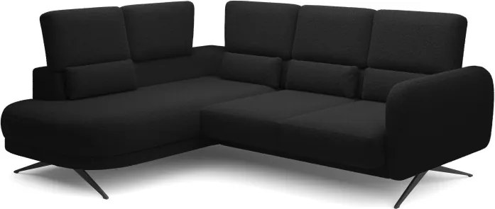 Narożnik ILUSIO L z elektryczną regulacją w tkaninie Now Or Never 100 WERSAL