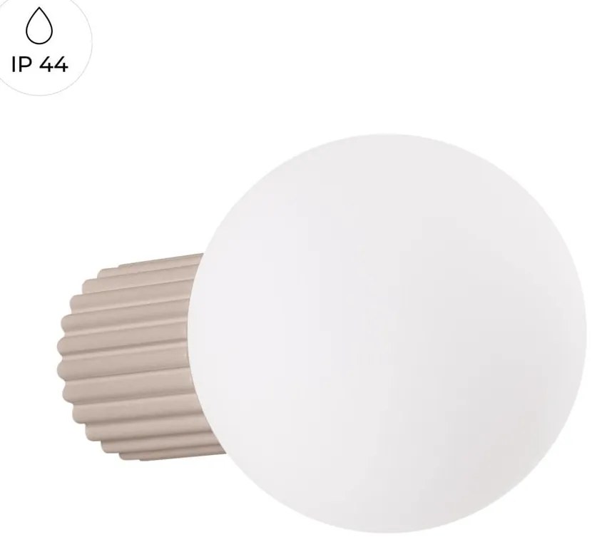 Szarobrązowy kinkiet Orbital – Sollux