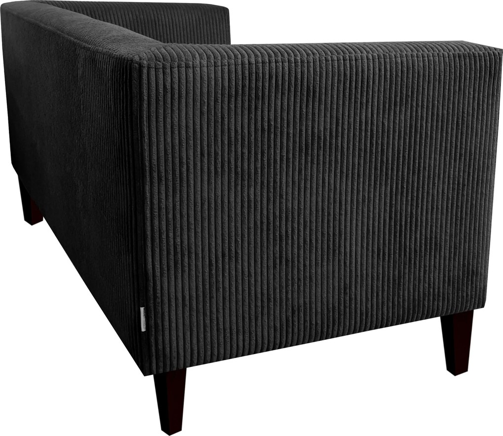 Sofa Monaco : Kolor nogi - Venge, Kolor tkaniny - Kronos7/Poso135, Typ tkaniny - Kronos/Poso, Wysokość nogi - 15 cm