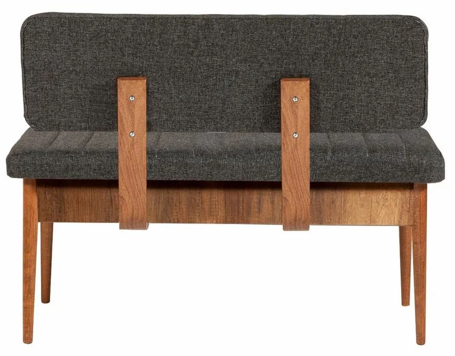 Ławka Vina Anthracite and Walnut