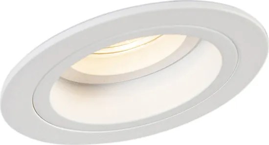 Inteligentny reflektor wpuszczany biały okrągły z możliwością przechylania z Wifi GU10 - Chuck