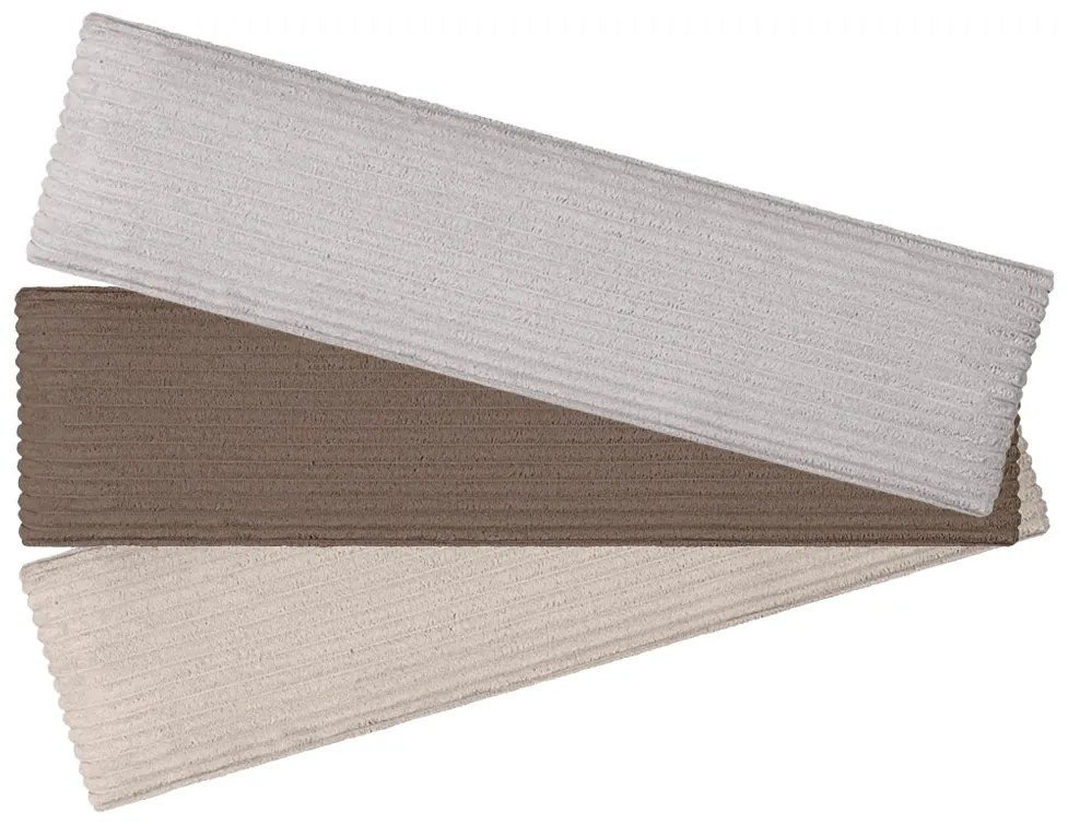 Tapicerowany panel ścienny FRAME LINCOLN 15x90 cm Kolor: Jasnoszary