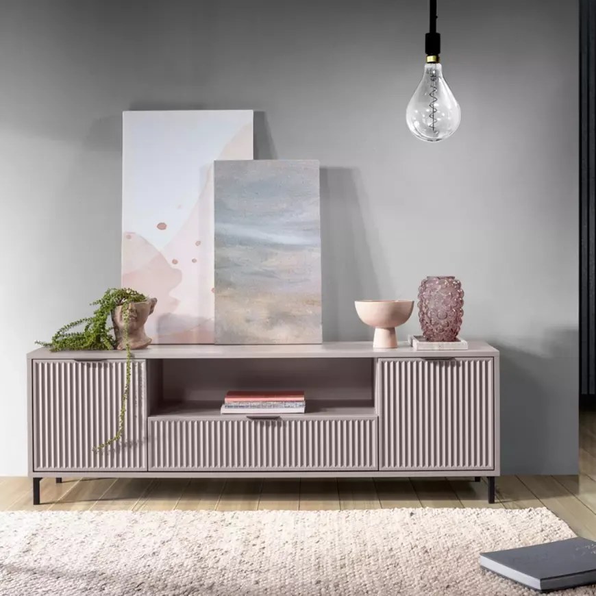 Stolik RTV LINKaSTYLE LS4 CASHMERE beżowy