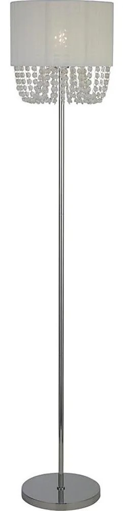 Searchlight EU62618CC - Lampa stojąca BELLANO 1xE27/60W/230V