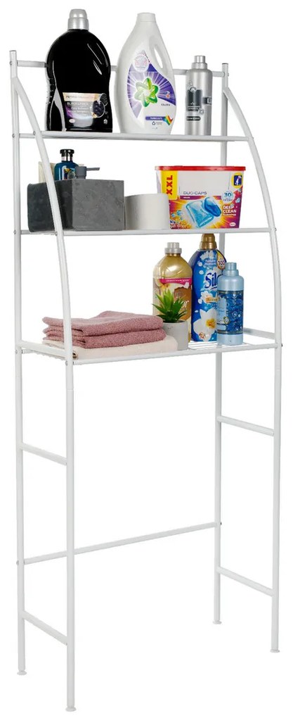 Regał nad pralką VIMERA, biały