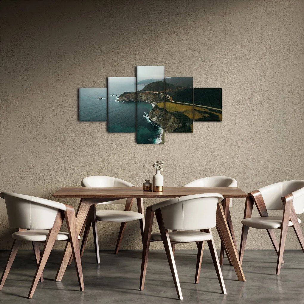 Obraz - Klif w oceanie (125x70 cm)