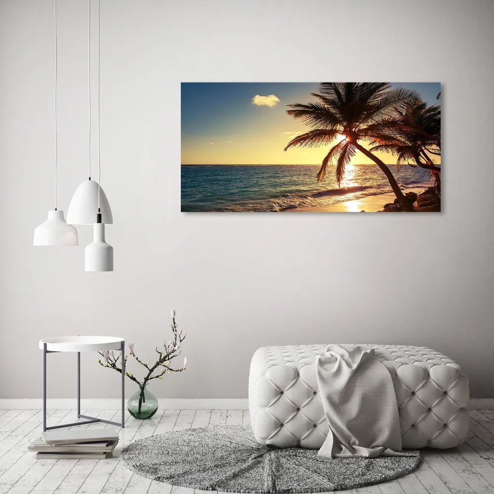 Foto obraz na płótnie Tropikalna plaża