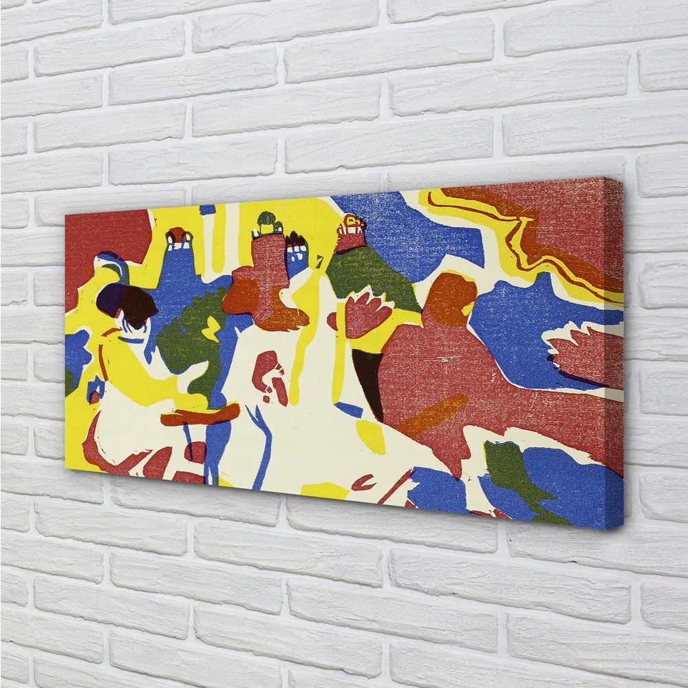 Duży obraz na płótnie Oriental (Orientalisches) - Wassily Kandinsky