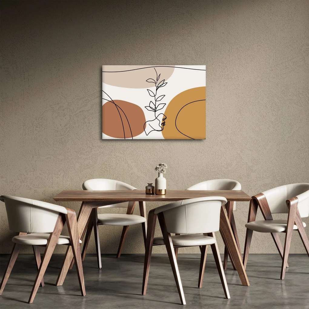 Obraz - Kształty Boho (70x50 cm)