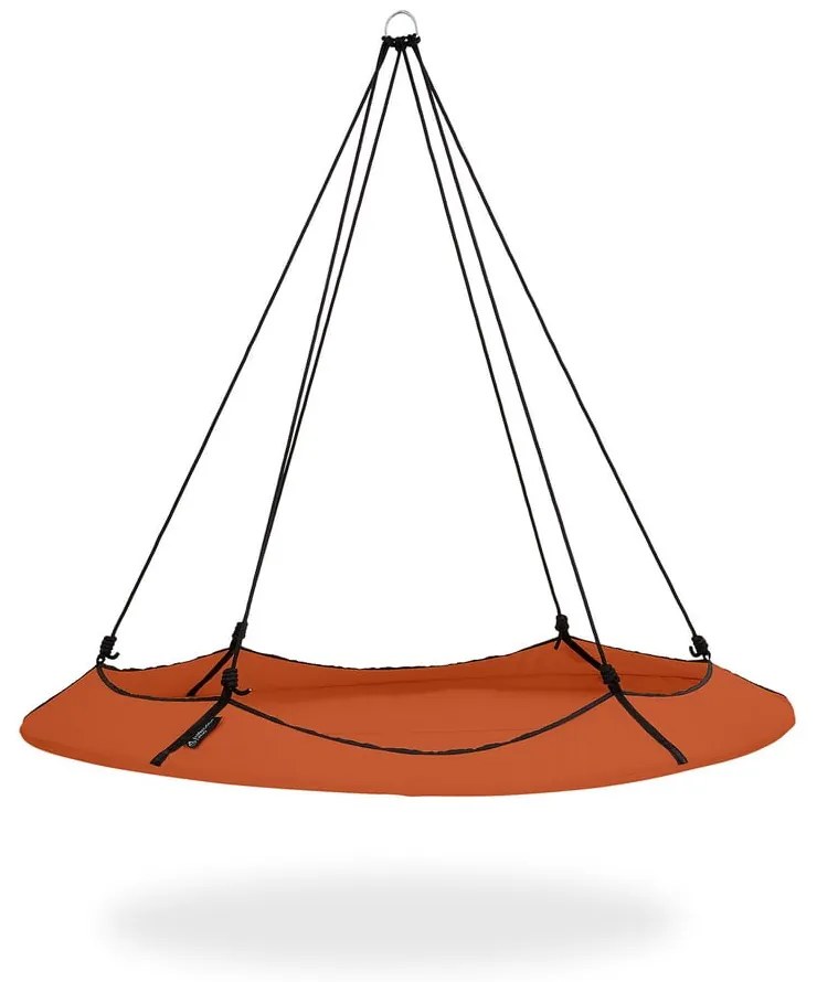 Pomarańczowa huśtawka ogrodowa – Hangout Pod