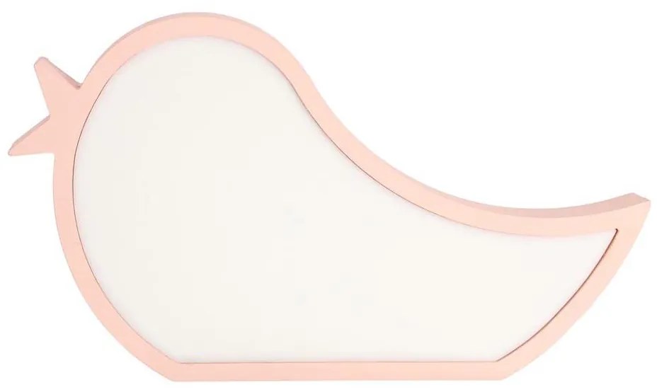 Dziecięca lampka biurkowa LED BIRD LED/12W/230V różowa