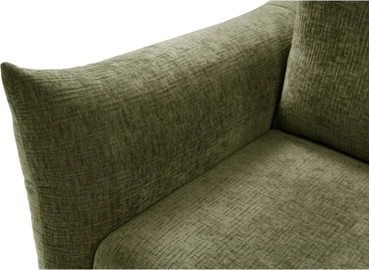 Sofa ADEL z funkcja spania i pojemnikiem OLIWKOWY OVER THE HORIZON 38