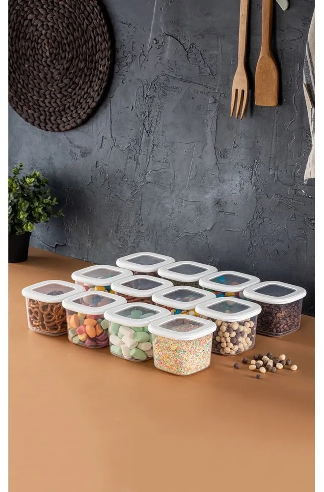 Pojemniki na żywność 12 szt. na żywność Fresco – Hermia