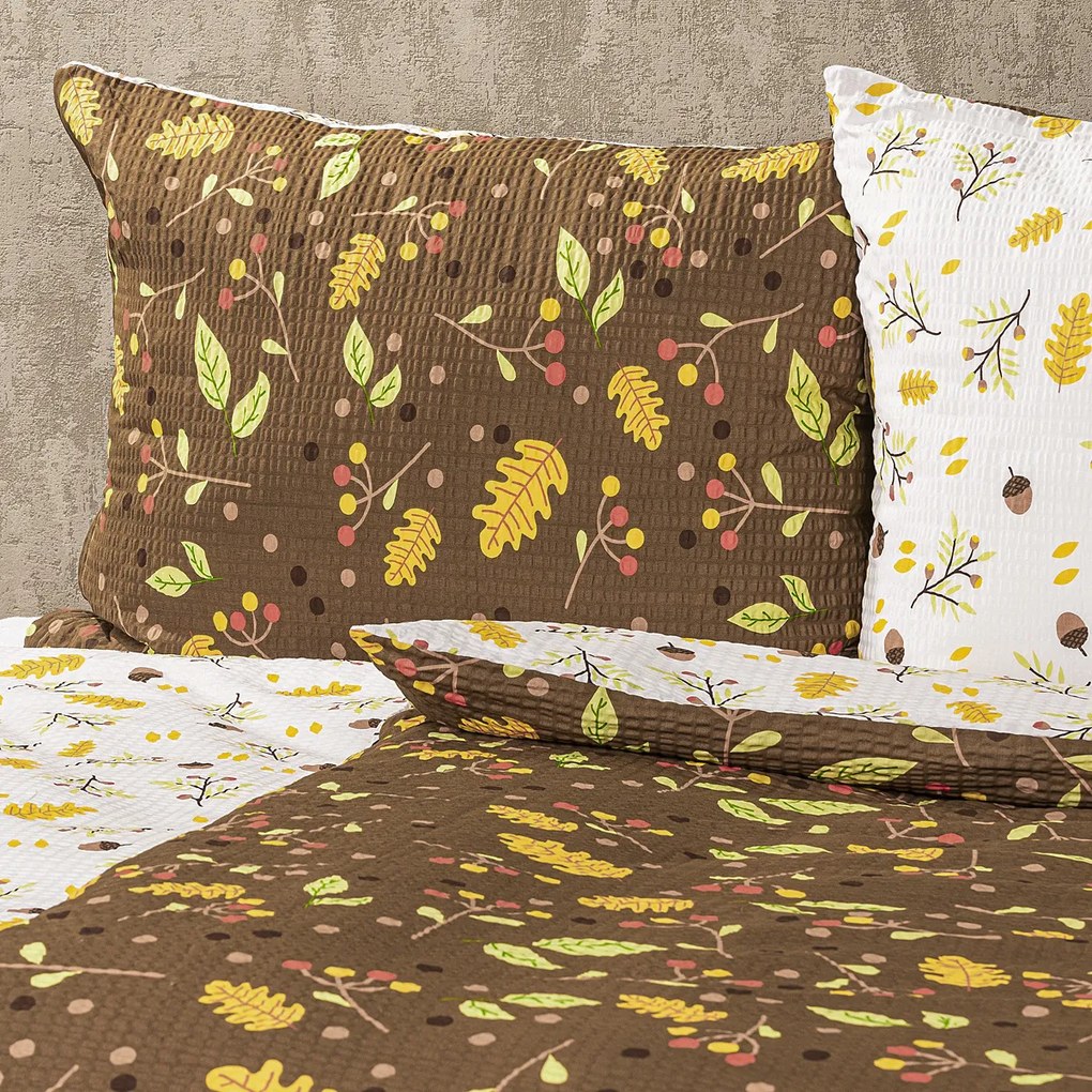 4Home Pościel z kory Jesień, 160 x 200 cm, 70 x 80 cm, 160 x 200 cm, 70 x 80 cm