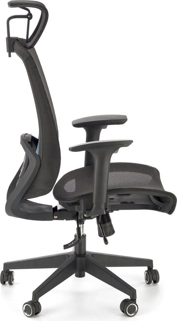 Ergonomiczne krzesło biurowe Goliat, zgodne z normą BHP