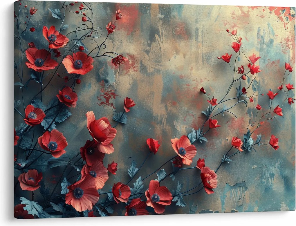Obraz - Wilcze maki (70x50 cm)