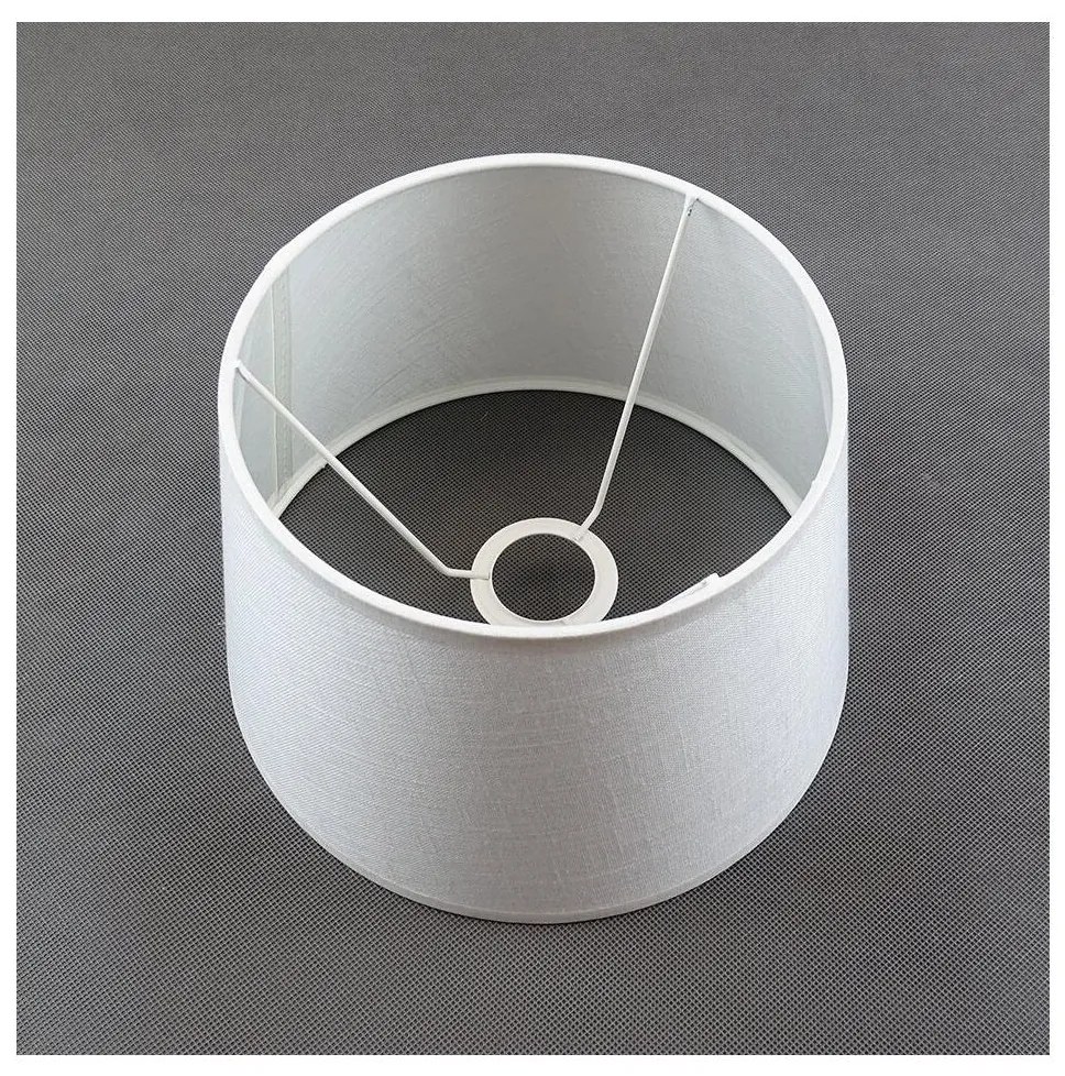 Klosz zamienny uniwersalny LORENZO E27 20x26 cm biały