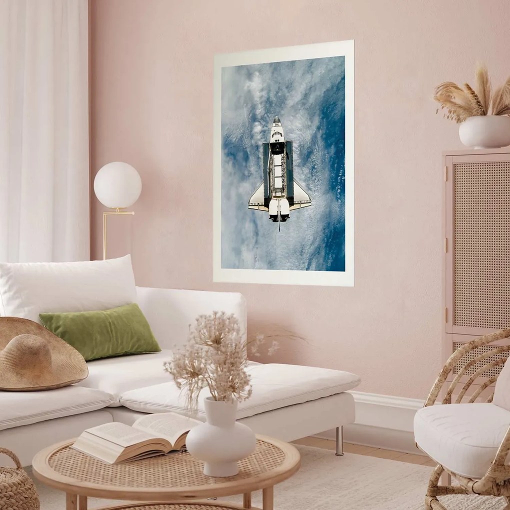 Plakat Wahadłowiec kosmiczny 60x90 cm bez ramy z marginesem ARTGEIST B