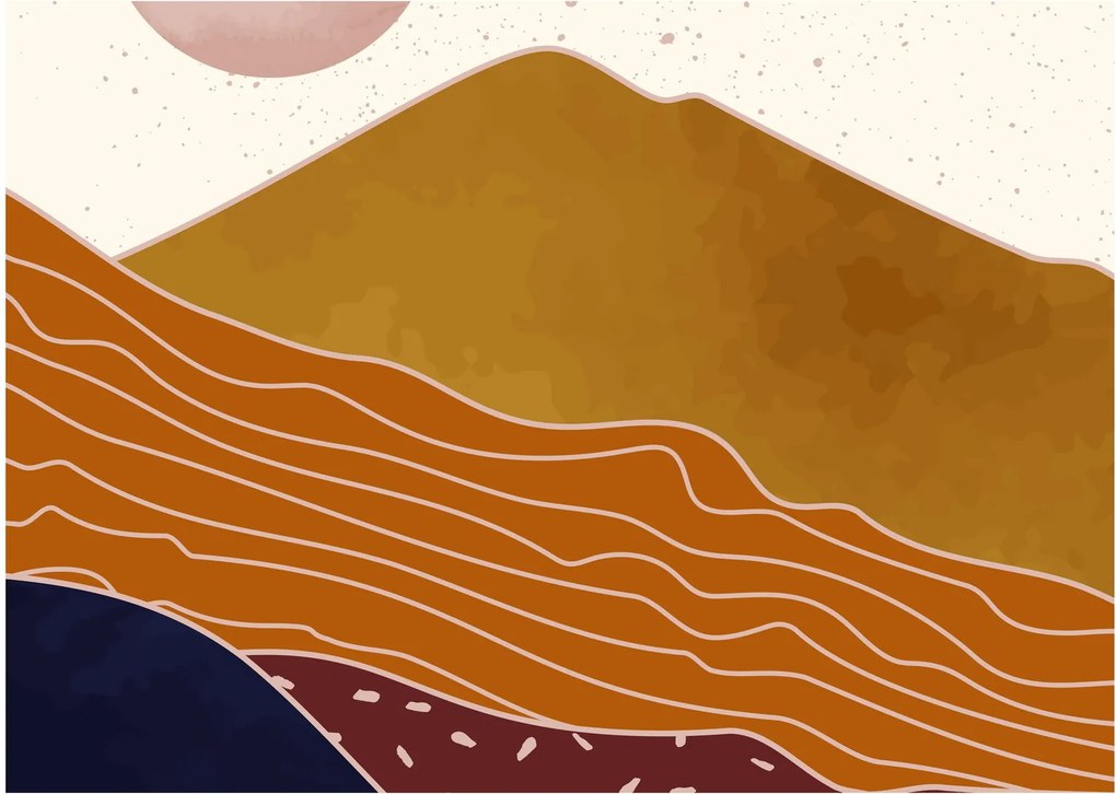 Obraz - Spacefrog design mountain N⁰1 (70x50 cm)