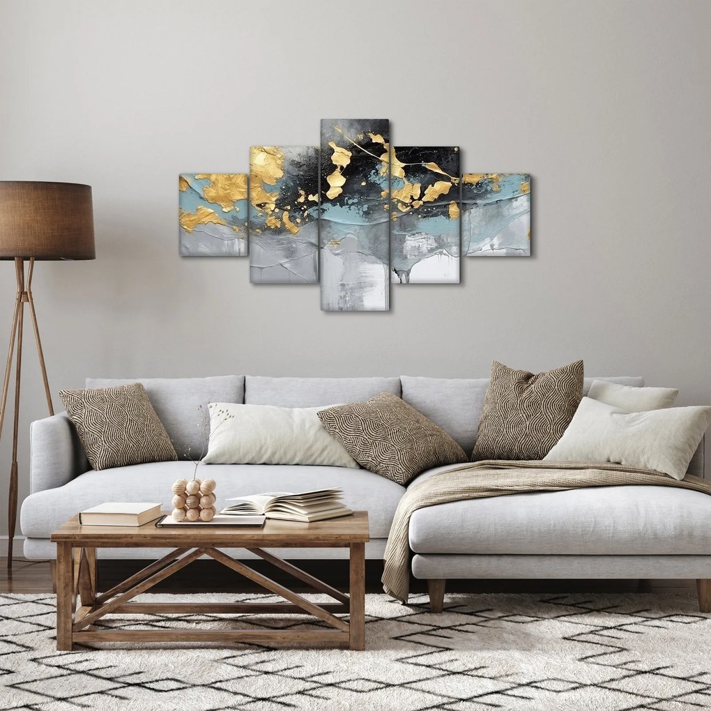 Obraz - Abstrakcja (125x70 cm)