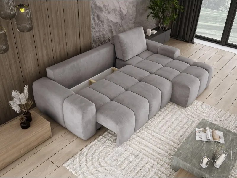 Narożnik MAILO system DL z pojemnikiem i funkcją spania WERSAL