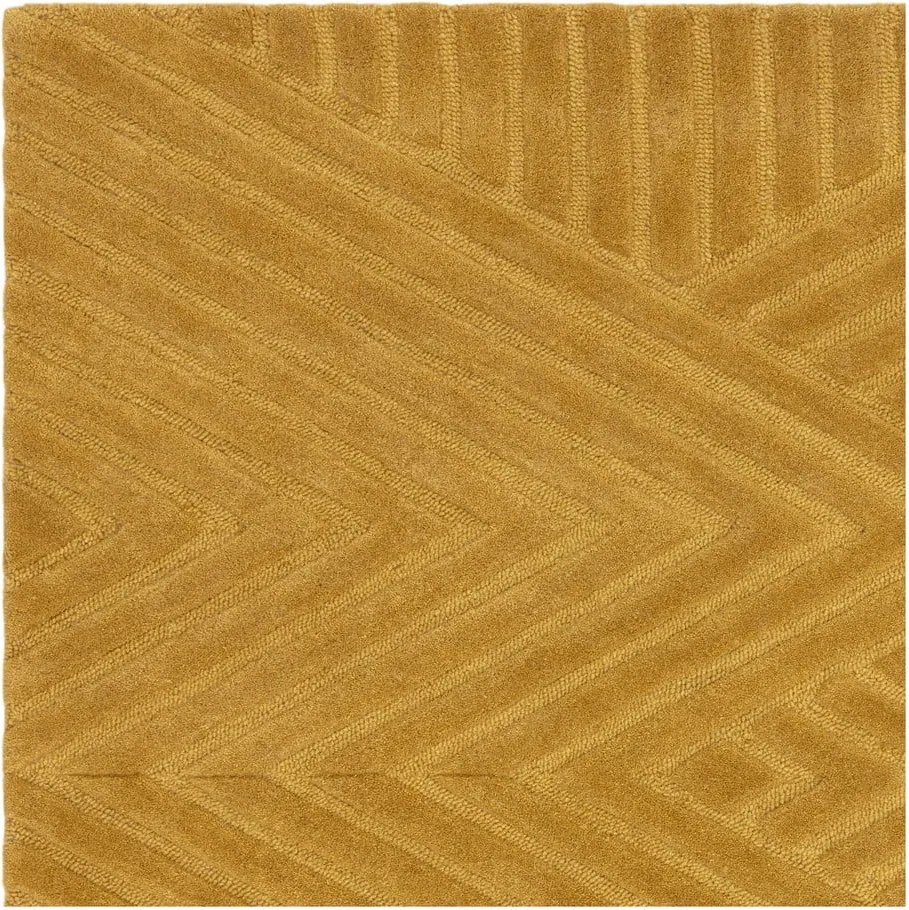 Dywan wełniany w odcieniach ochry 120x170 cm Hague – Asiatic Carpets