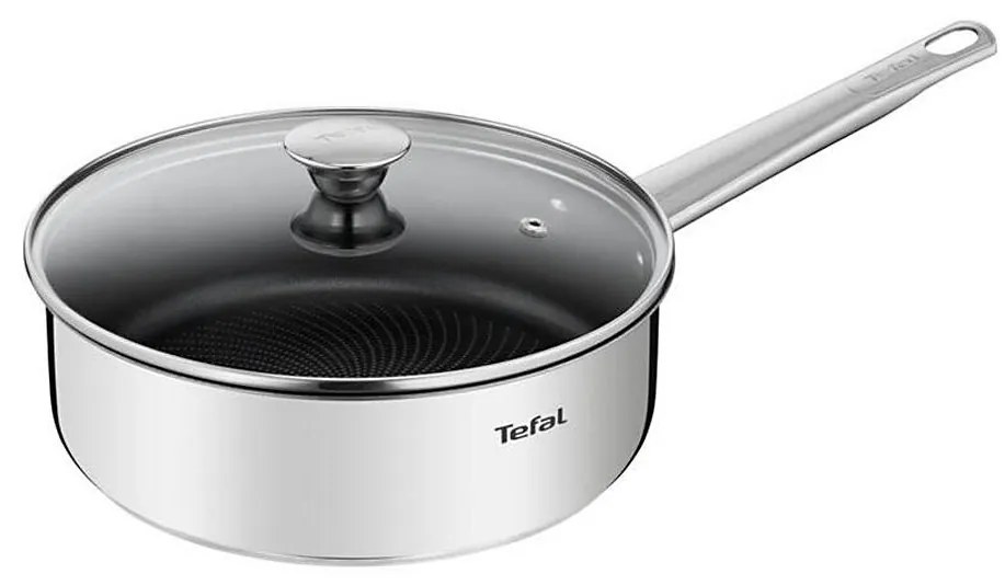 Tefal - Głęboka patelnia z pokrywą COOK EAT 24 cm