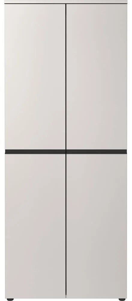 Kremowa szafa 81x197 cm Bedano – Germania
