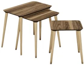 Zestaw 3 stolików kawowych
