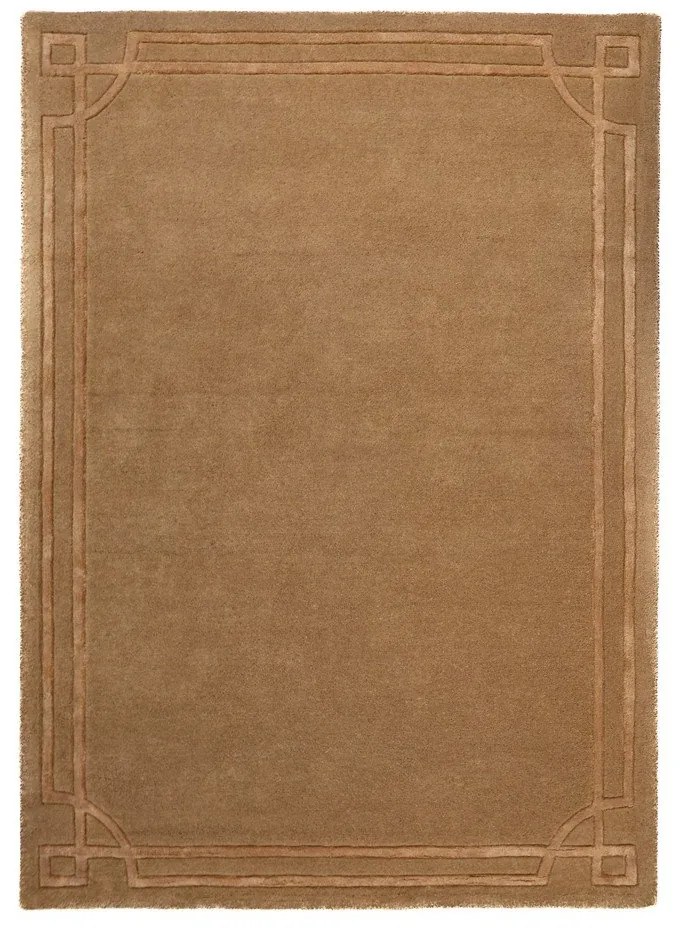 Wełniany dywan tkany ręcznie w kolorze terakoty 120x170 cm Gatsby – Flair Rugs