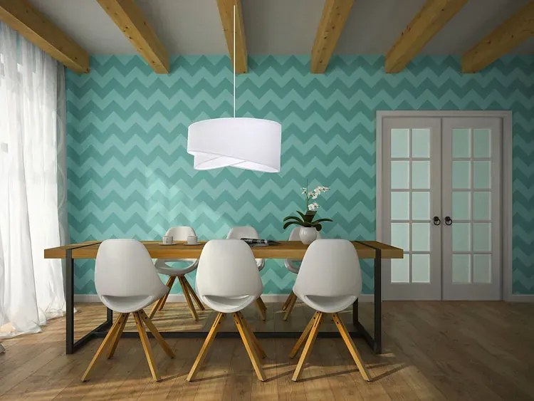 Biała minimalistyczna lampa wisząca - EX988 P0-D34