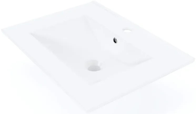 Ceramiczna biała umywalka meblowa 60 cm A9-G85