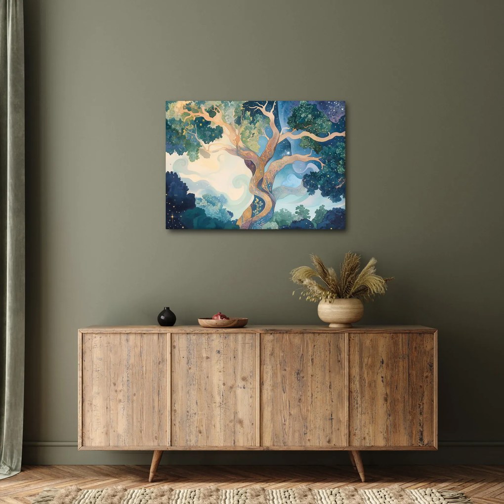 Obraz – Kosmiczne drzewo (70x50 cm)