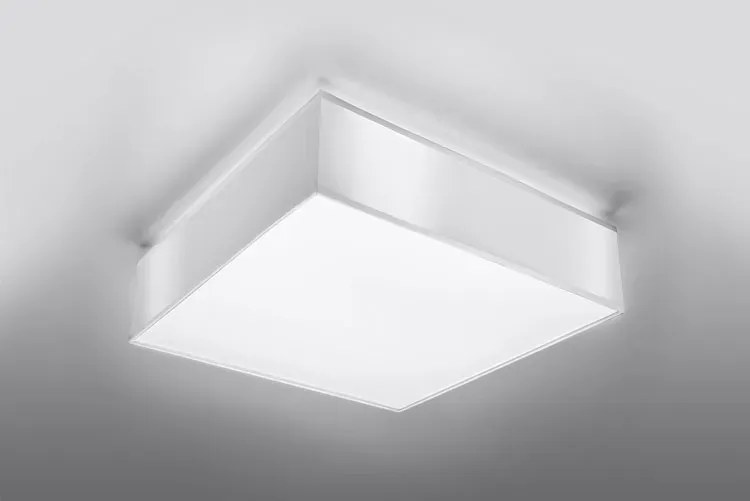 Biały kwadratowy plafon sufitowy - EXX216-Retos