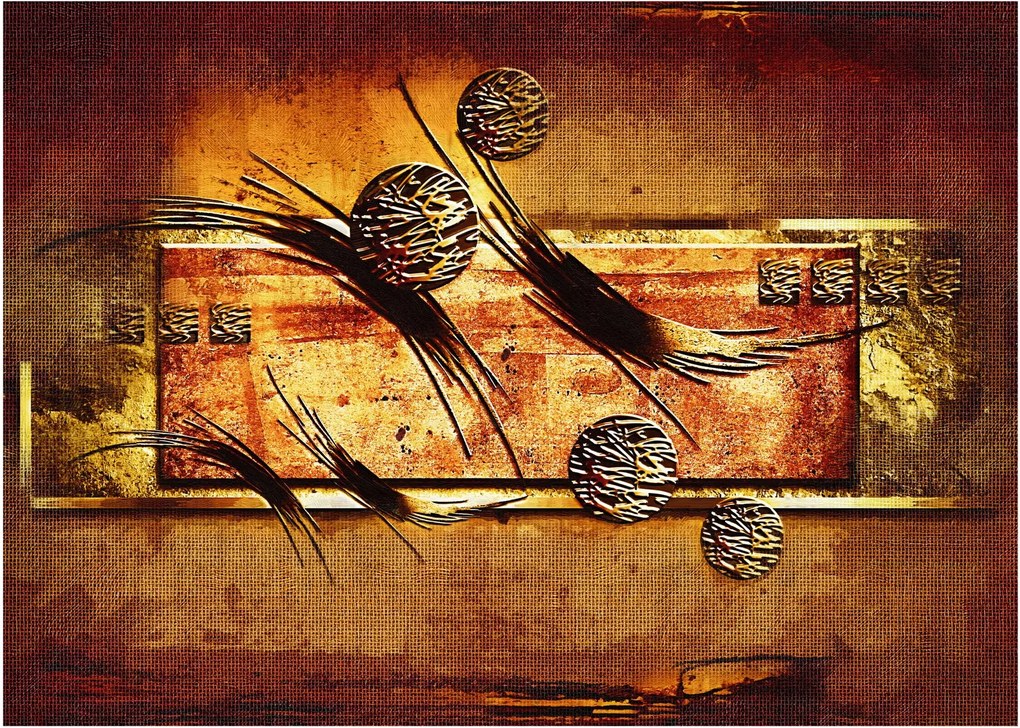 Obraz na szkle abstrakcji (70x50 cm)