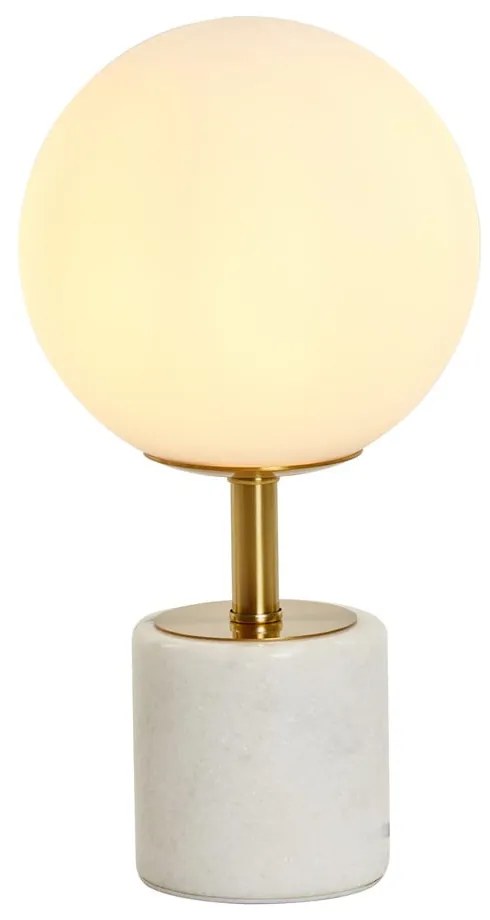 Biała lampa stołowa (wysokość 35 cm) Medina – Light & Living