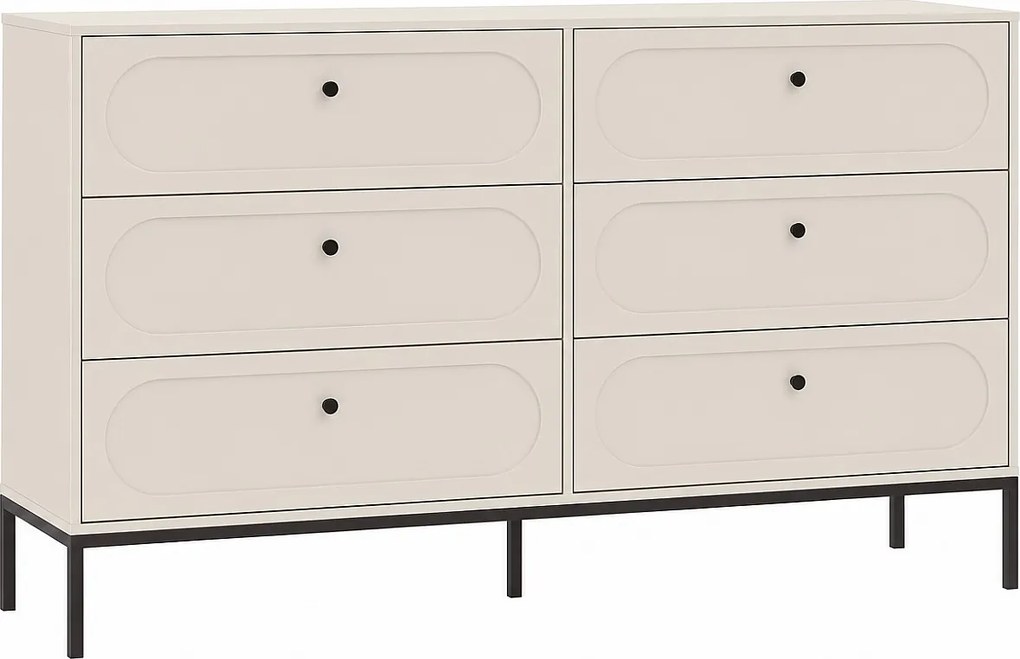 Komoda, Kaszmir, 150 x 40 x 92 cm