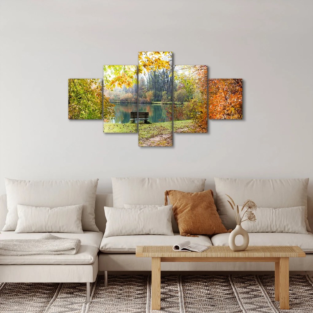 Obraz stawu (125x70 cm)