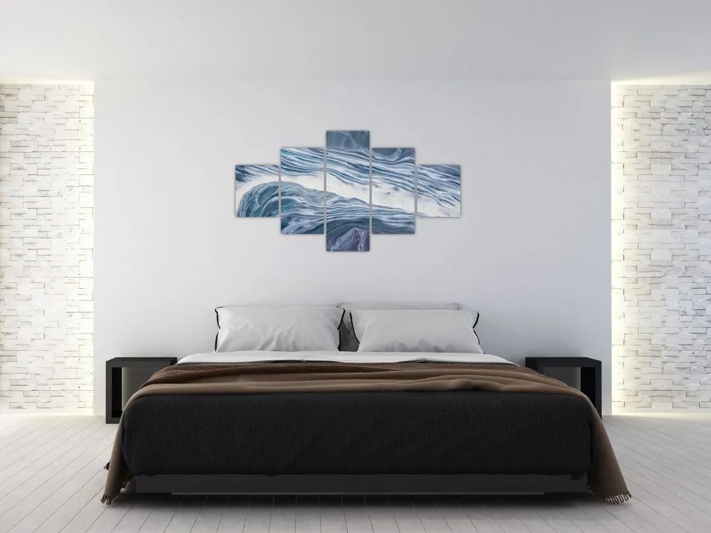 Obraz abstrakcji (125x70 cm)