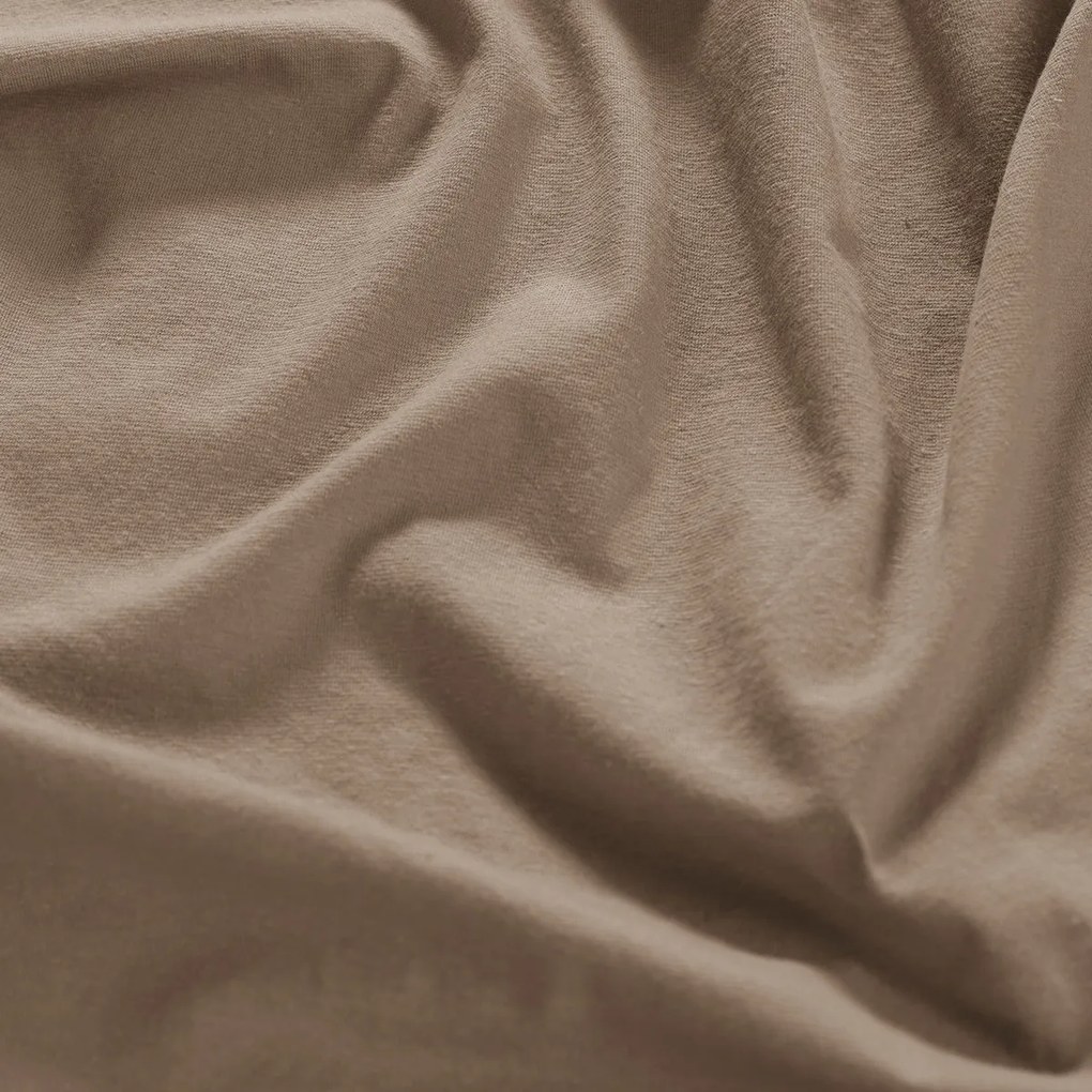 4Home prześcieradło Lycra orzechowy, 180 x 200 cm