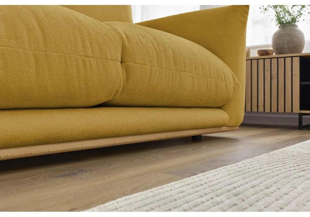 Żółta sofa 193 cm Ernest – Bobochic Paris