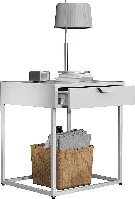 Metalowy stół nocny stół boczny Flokas S