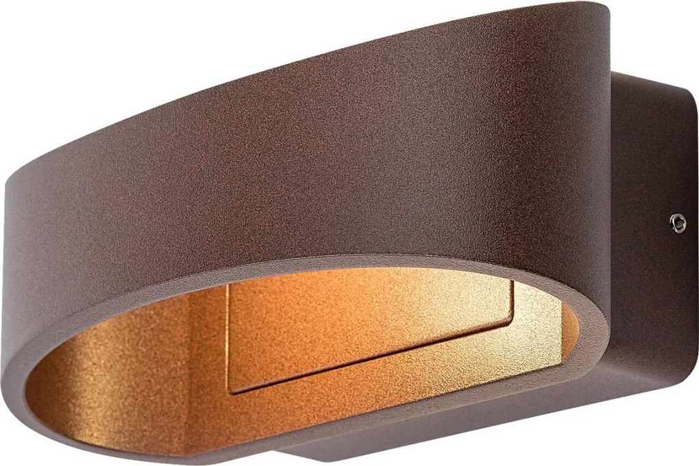 Rabalux 77180 - LED zewnętrzny kinkiet GERLA LED/9W/230V IP54 brązowy