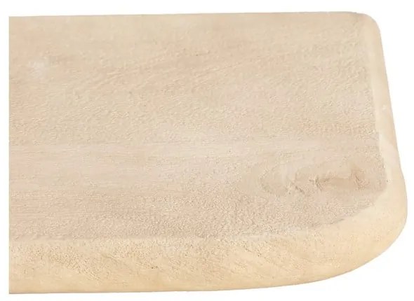 Półka z litego drewna mango w naturalnym kolorze 50 cm Tarontu – Light &amp; Living