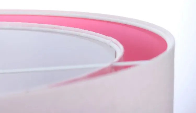 Różowa lampa wisząca welurowa F4-Z24
