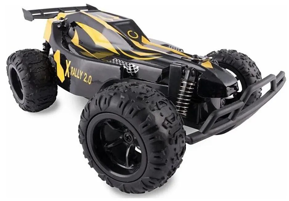 Overmax - Zdalnie sterowany samochód RC X-RALLY 2.0 1200 mAh Czarny/Żółty