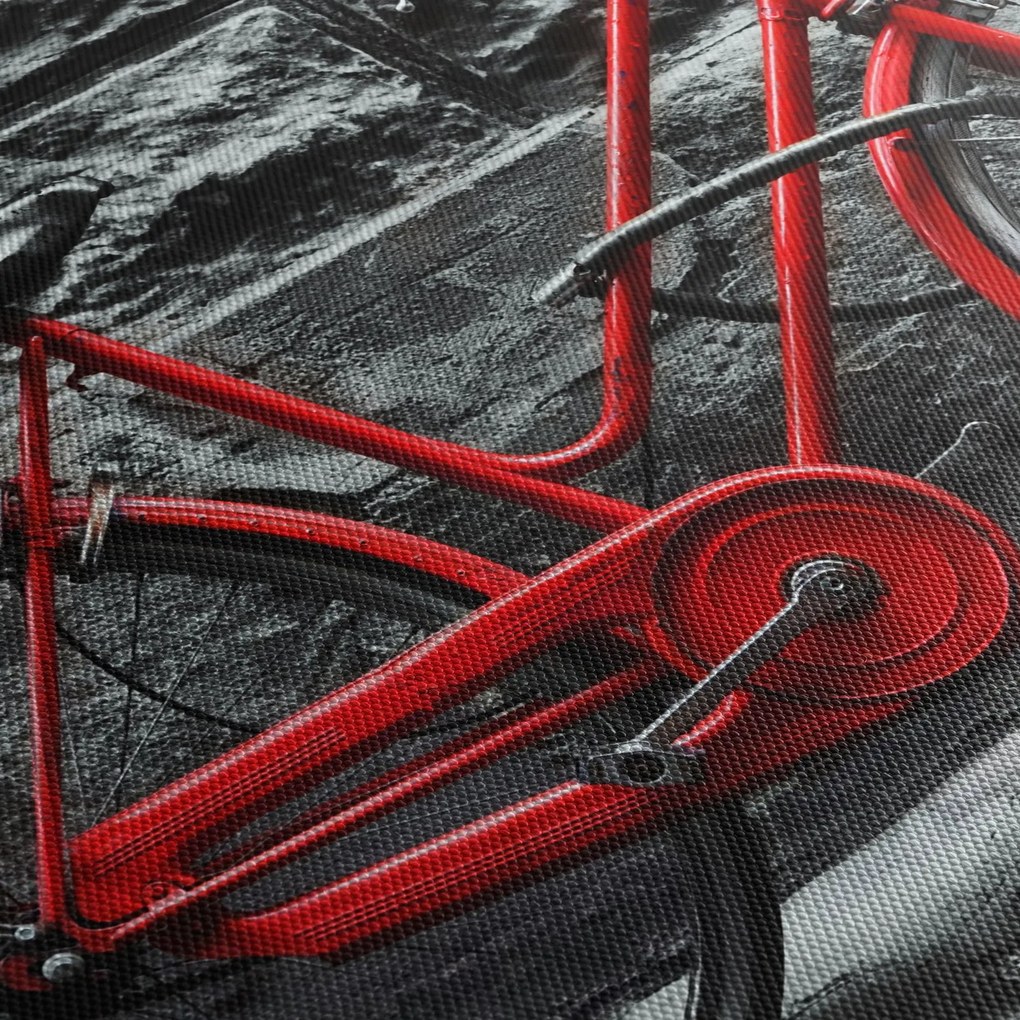 Obraz - Zabytkowy rower (125x70 cm)