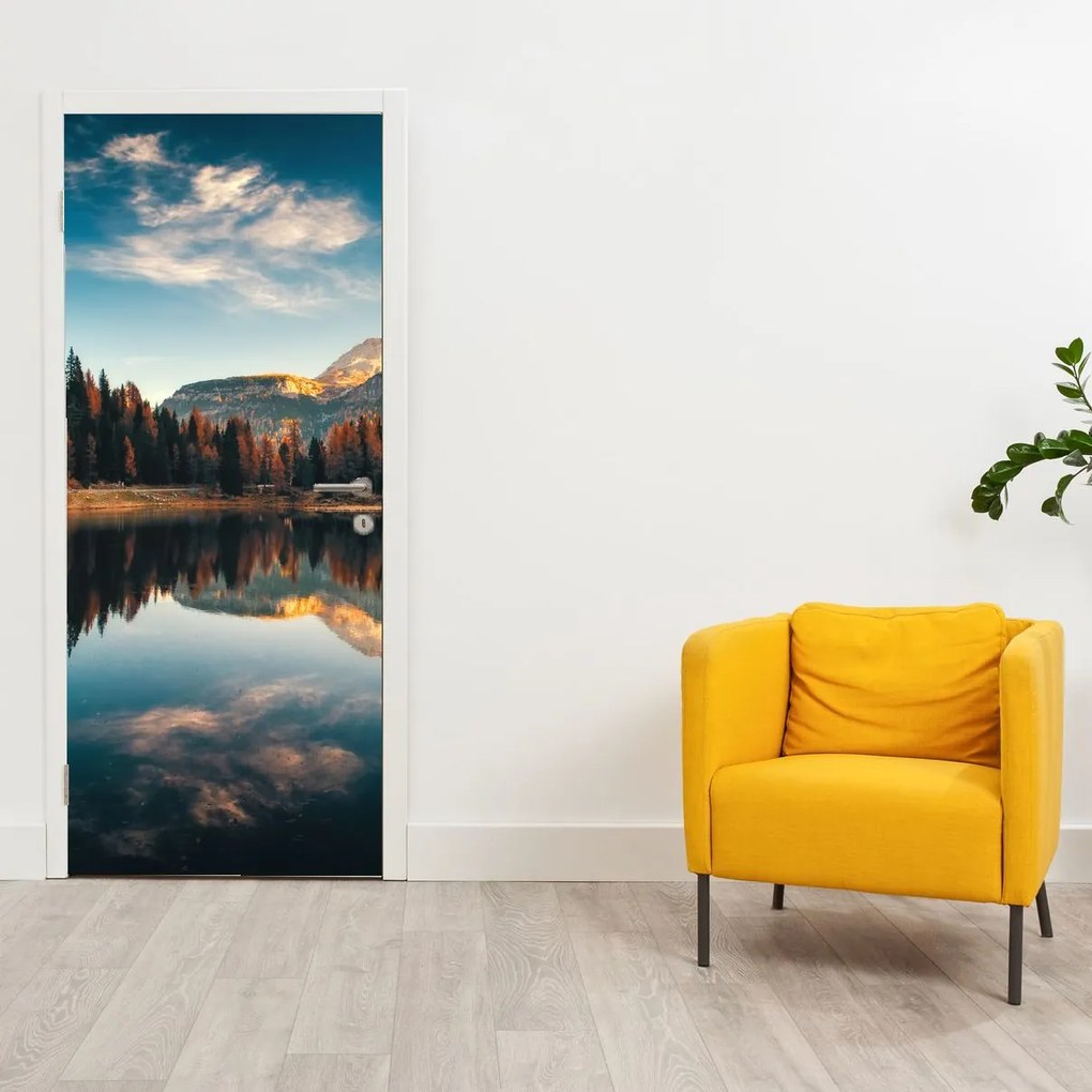 Fototapeta na drzwi - Alpy (95x205cm)